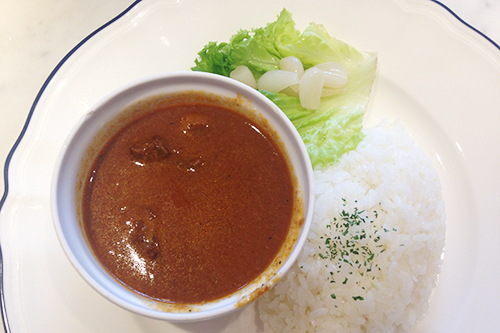 学食のビーフカレー